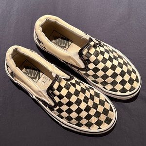 Checkered Vans